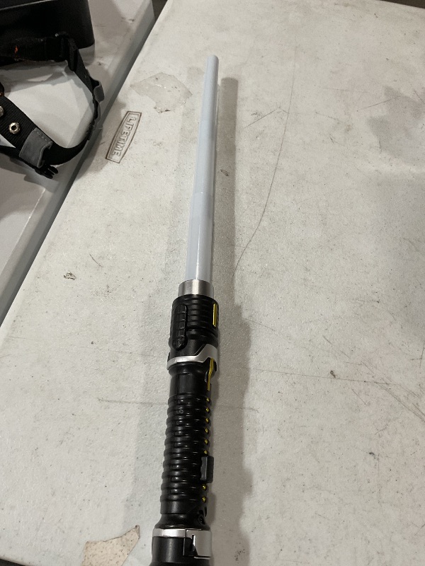Photo 1 of (ONLY ONE) Phokwes Retractable Light Sabers for Kids - Light Up Saber Mini Lightsaber Sword Toys for Boys Girls Party Supplies Christmas Birthday Gifts Toy (1 Pc)