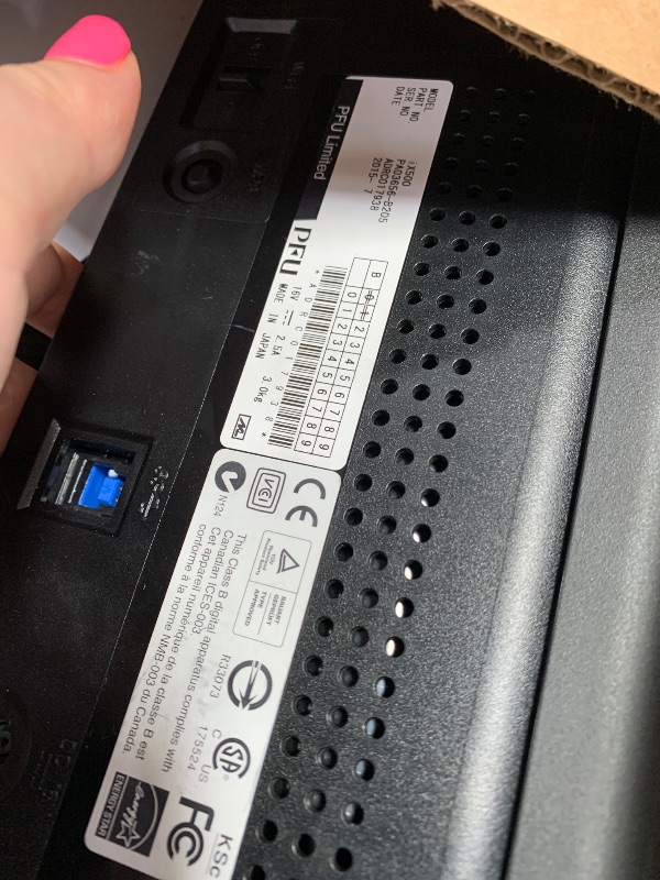 Photo 1 of (item broken)(sold for parts) FUJITSU IX500 Scansnap Document Scanner (PA03656-B305-R) - (Renewed),Black