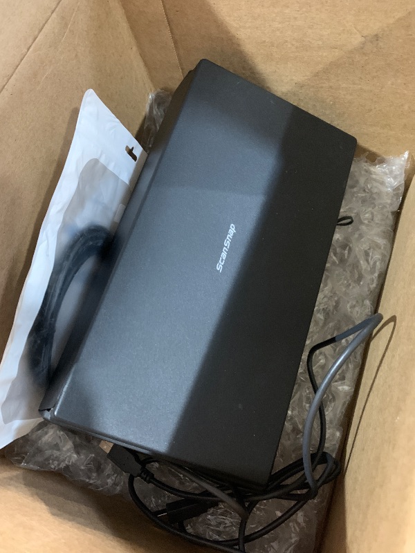 Photo 1 of (item broken)(sold for parts) FUJITSU IX500 Scansnap Document Scanner (PA03656-B305-R) - (Renewed),Black
