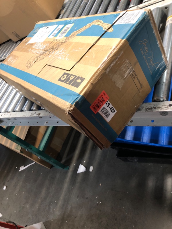 Photo 1 of (USED/FAIR) (UNABLE TO TEST FUNCTIONALITY) Jean Paul AS-400 Alto Saxophone - Golden Brass Lacquered