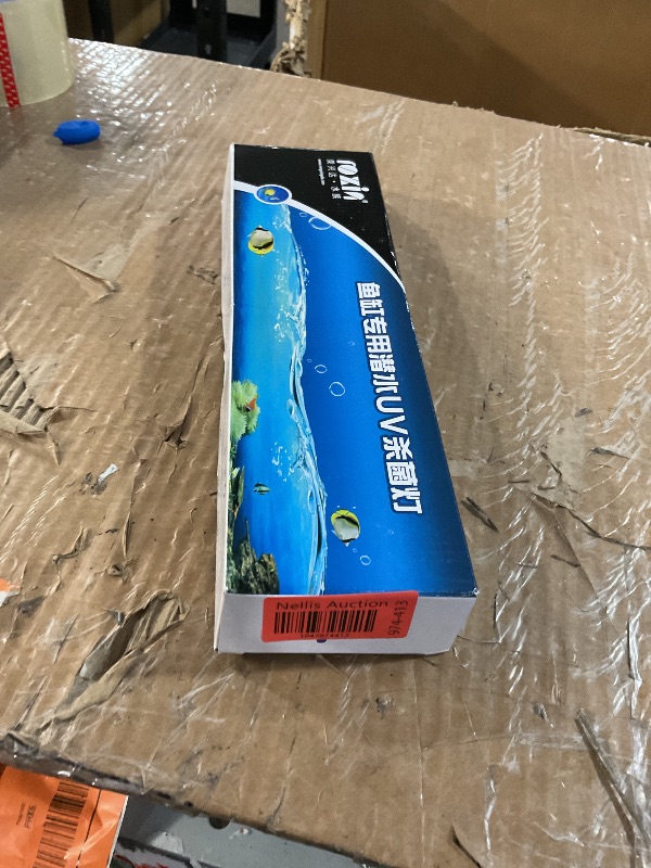 Photo 1 of ***(PARTS ONLY/ NON FUNCTIONAL)***13W Aquarium Algae-Boom Clean Light for Fish Tank Water Clean Green Clear Waterproof Clean Lamp for Pond Fish Tank Sump Swim Pool (13w 13inch)
