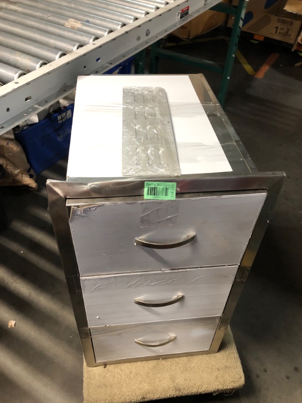 Photo 1 of *** STOCK PHOTO *** *** DENTED*** *** MINOR DENTS***3 Drawer File Cabinet, Vertical File  