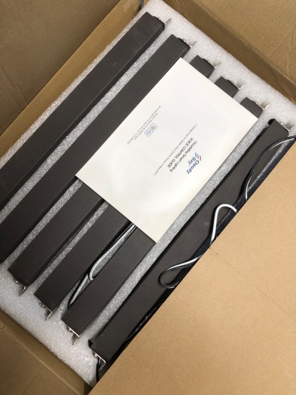 Photo 1 of [8 Pack] CLOUDY BAY Low Voltage 12 Inch Smart Hardscape Lighting,4.5W LED Paver Light,2700-6500K,1.5W RGB Color Changing,Compatible with Alexa & Google Assistant,Hub Included,Transformer Excluded