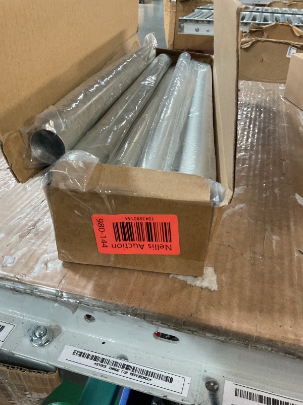 Photo 1 of ***(MISSIMG PARTS)***
VOIIY Silver Curtain Rods for Windows 48 to 84 Inch(4-7 Feet),1" Diameter Drapery Rods with Modern Style End Cap Finials,Size:36-88 Inch,Antique Silver