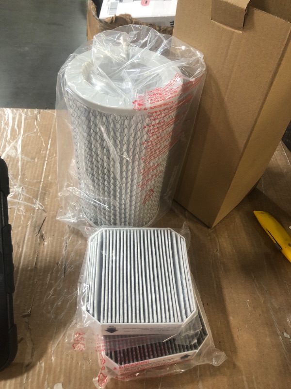 Photo 1 of ??????? Filter Replacement Fit for Molekule(3 Pack),1 HEPA-Filter and 2 Pre-Filter Replacement Fit for Molekule Air Filter,Efficient Adsorption Air Purifier Fliter Replacement Sets for Molecule