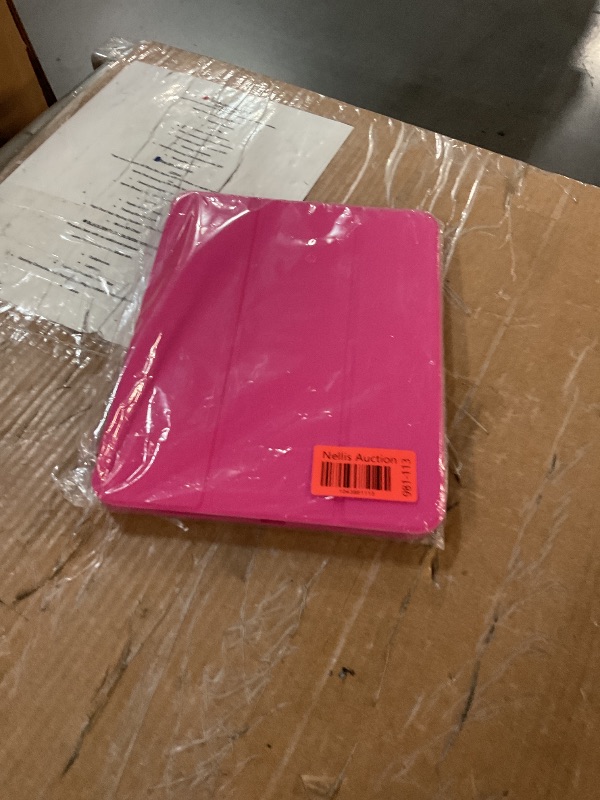 Photo 1 of Akkerds Compatible with iPad (A16) 11th Generation Case 11 Inch 2025, for iPad 10th Generation Case 10.9 Inch 2022 with Pencil Holder, Slim Trifold Stand Protective Cover with Soft TPU Back, Rose