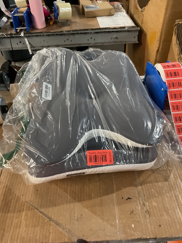 Photo 1 of JINXIA Cervical Neck Pillow for Neck and Shoulder, Odorless Memory Foam Pillow with Soft Silk Cover, Ergonomic Orthopedic Neck Support Pillow for Side, Back & Stomach Sleepers - Gray