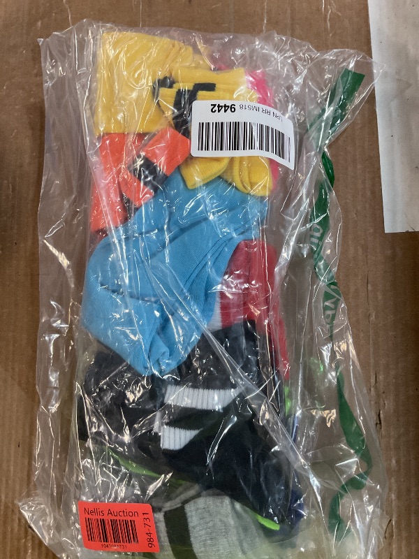 Photo 1 of 10 Pairs Kids Soccer Socks Stretchy Knee High Tube Colorful Football Athletic Team Socks for Boys Girls (9-12 Years Old)