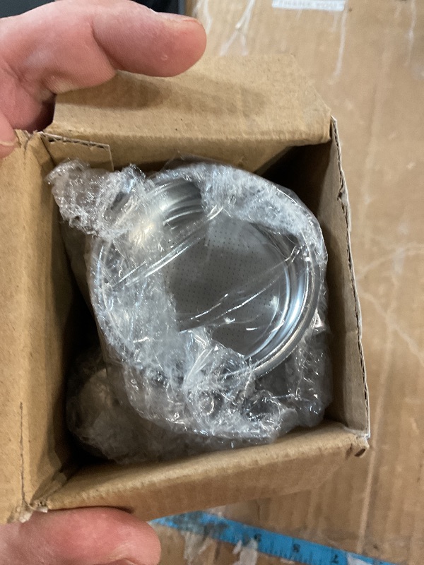 Photo 1 of 51mm Full Stainless Steel Portafilter With 2 Spouts Compatible for CASABREWS Espresso Machine CM5418, 3700Essential, Mr. Coffee Espresso and Cappuccino Machine, Wirsh Espresso Maker