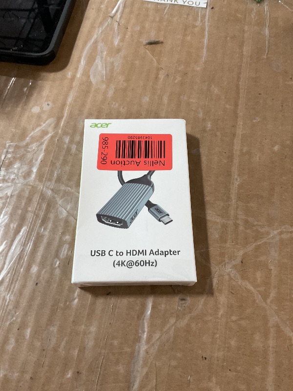 Photo 1 of acer USB-C to HDMI Adapter 4K@60Hz, (High Speed, Thunderbolt 3/4) Type C to HDMI Converter Compatible with MacBook Pro/Air, iPhone 16 15 Pro/Max, iPad Pro/Air, Surface, Dell XPS, Chromebook and More