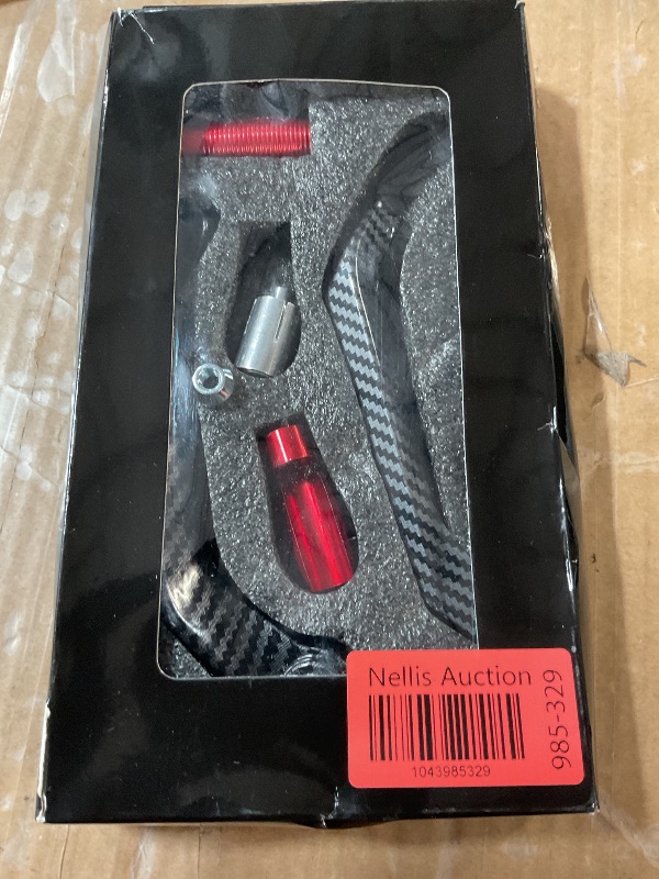 Photo 1 of 7/8inch Universal Motorcycle Handlebar Protector, CNC High Density Aluminum Alloy Brake Handlebar Guard(Red)