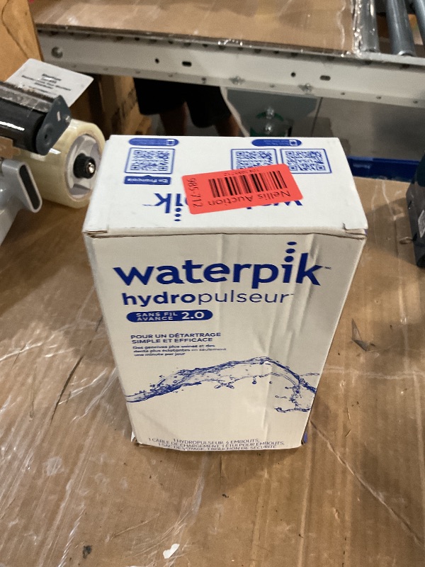 Photo 1 of *MISSING PICK* Waterpik Cordless Advanced 2.0 Water Flosser For Teeth, Gums, Braces, Dental Care With Travel Bag and 4 Tips, ADA Accepted, Rechargeable, Portable, and Waterproof, Blue WP-583, Packaging May Vary