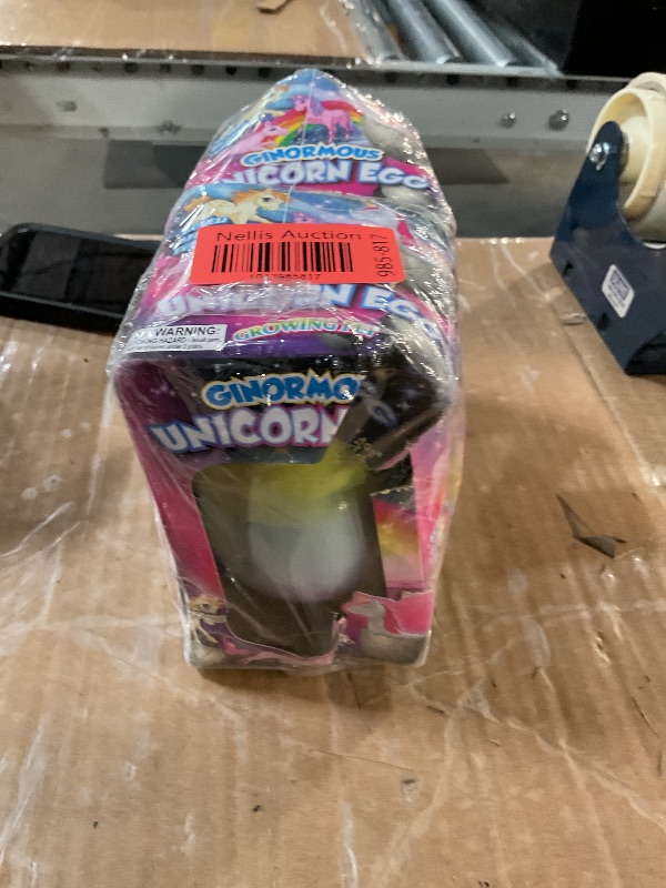 Photo 1 of Set of 2 Surprise Growing Unicorn Hatching Extra Large Rainbow Egg Kids Toys, Assorted Colors