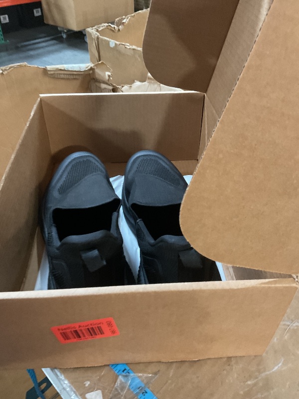 Photo 1 of (16M) ALLSWIFIT Men's Hands-Free Slip On Walking Shoes Laceless Comfortable Tennis Sneakers,Size 12,All Black,SARR016M