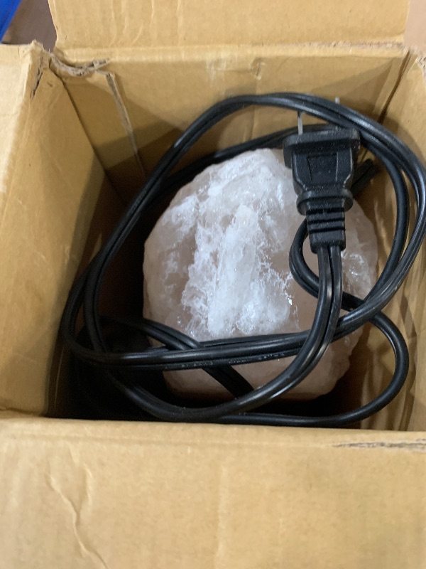 Photo 1 of ***(PARTS ONLY/ NON FUNCTIONAL)***
Himalayan Glow Salt Lamp with Dimmer Switch 5-7 lbs