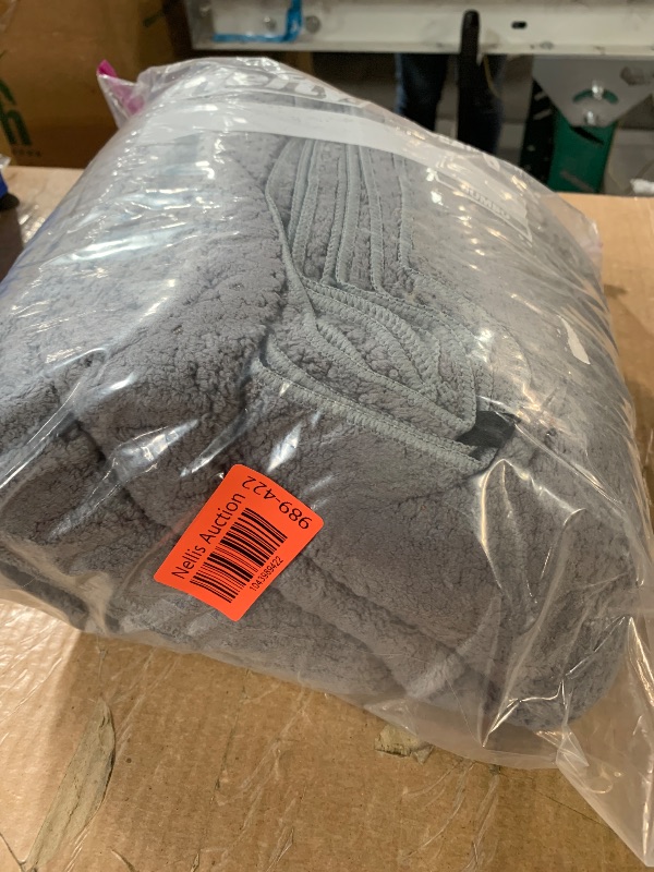 Photo 1 of HOMEXCEL Bath Sheets Towels Set Pack of 2 (35 x 70 Inches), Ultra Soft Bath Towel for Bathroom, Lightweight and Quick Drying Towels for Body, Yoga, SPA, Fitness, Grey