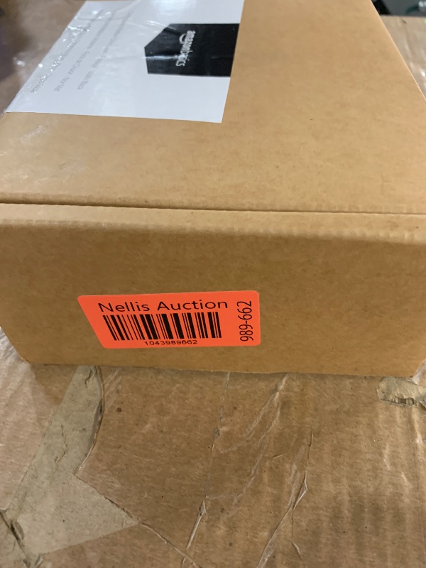 Photo 1 of Amazon Basics Contemporary Madison Door Lever - Passage - Matte Black, 1-Pack