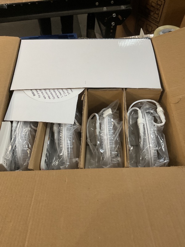 Photo 1 of 16 Pack Smart Recessed Lighting 6 Inch, Ultra-Thin LED Recessed Lighting 12W 1200LM Smart Downlight with Junction Box, Compatible with Alexa/Google Assistant, Hub Included - ETL and Energy Star