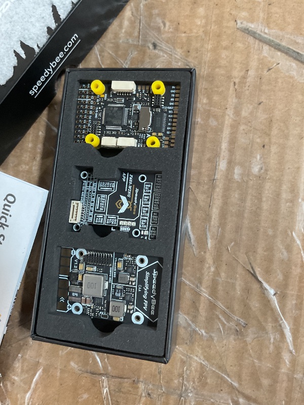 Photo 1 of SpeedyBee F405 Wing Flight Controller Stack: Support INAV Ardupilot APP Wireless Configuration 11 PWM Solder-Free Multilayer FC PDB Board