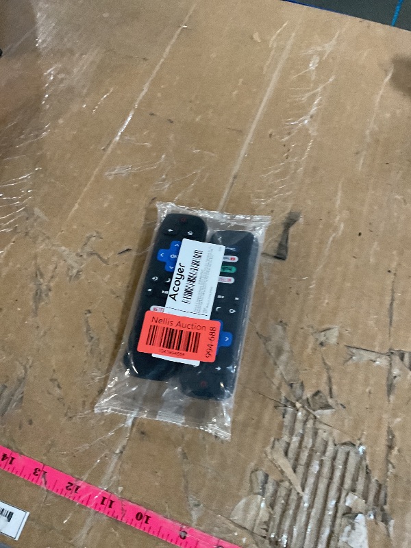 Photo 1 of (Pack of 2) Replacement-Remote-Control for Roku-TV,Compatible for TCL Roku/Hisense Roku/Onn Roku/Philips Roku Smart TVs(Not for Roku Stick and Box)