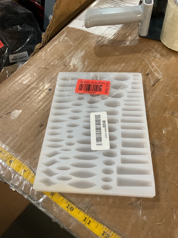 Photo 1 of 1Pcs Stud Earring Silicone Molds Rectangle Resin Jewelry Mold Oval Resin Earring Mold Silicone Teardrop Earring Molds for Epoxy Resin Pendant Mold Earring Resin Molds DIY Jewelry Making Earrings