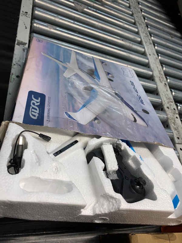 Photo 1 of (used)(unknown if complete) 4DRC Remote Control Airplane for Kids Boys Adults, G2 Remote Control Plane Jet for Beginners Adult, Ready to Fly Airplane 