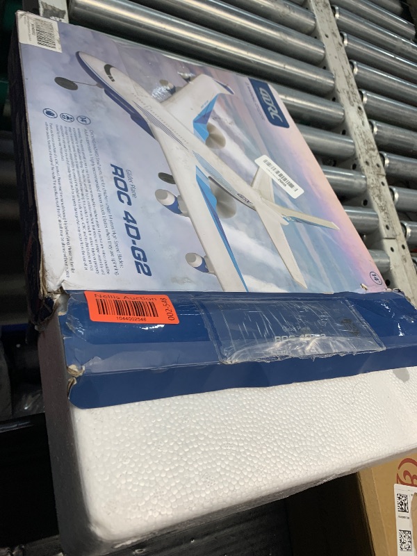 Photo 1 of (used)(unknown if complete) 4DRC Remote Control Airplane for Kids Boys Adults, G2 Remote Control Plane Jet for Beginners Adult, Ready to Fly Airplane 