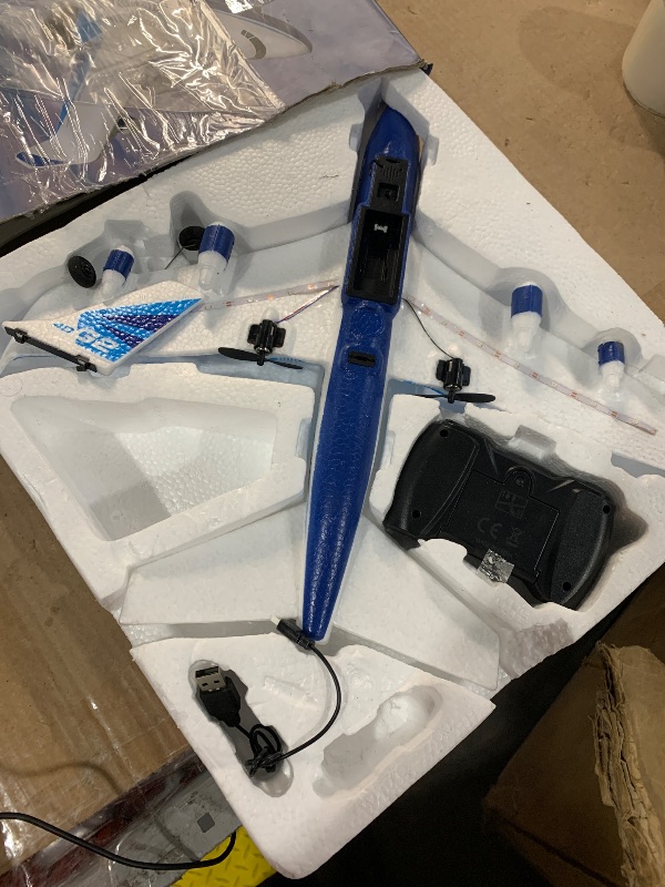 Photo 1 of (used)(unknown if complete) 4DRC Remote Control Airplane for Kids Boys Adults, G2 Remote Control Plane Jet for Beginners Adult, Ready to Fly Airplane 