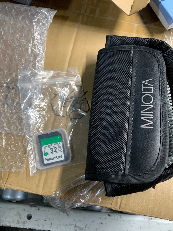 Photo 1 of ***(MISSING CHARGER)***Minolta MN4K25NV 4K Ultra HD 30 MP Night Vision Camcorder (Black)