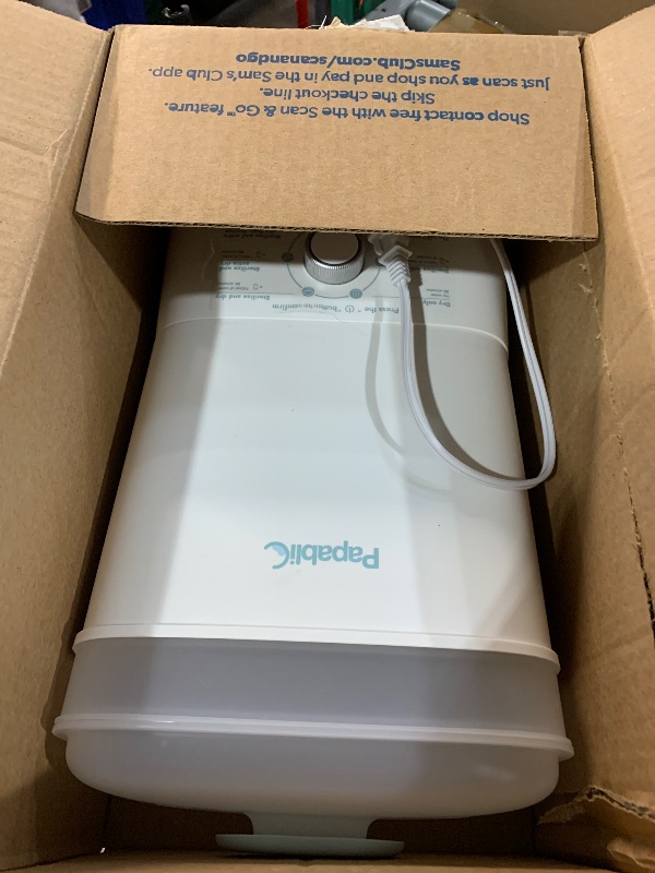 Photo 1 of (PARTS) (NON-FUNCTIONAL) Papablic Baby Bottle Sterilizer and Dryer, Esterilizador De Biberones, Electric Steam Sterilizer for Baby Bottles, Pacifiers, and Pump Parts, Large Capacity 10 Bottle, Fast Sanitizes and Dries Bottles