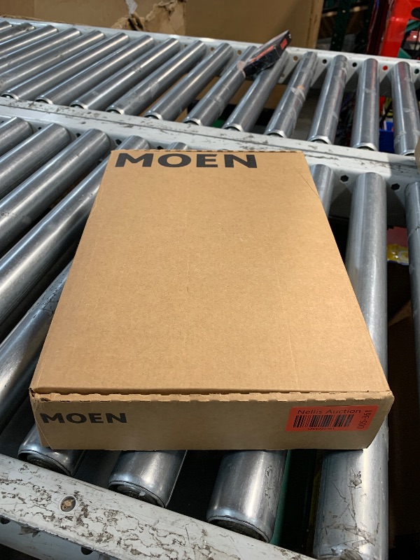 Photo 1 of (used)(incomplete) Moen Genta LX Brushed Nickel Two-Handle Three-Hole Widespread Modern Bathroom Sink Faucet