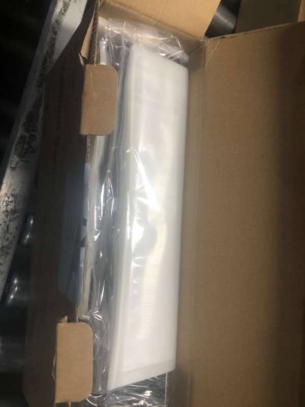 Photo 1 of [Updated 2025] Bonsenkitchen Vacuum Sealer Machine + 40 Vacuum Bags, Fast-Compact/Multi-Functional Food Vacuum Sealer with External Vacuum System, Silver