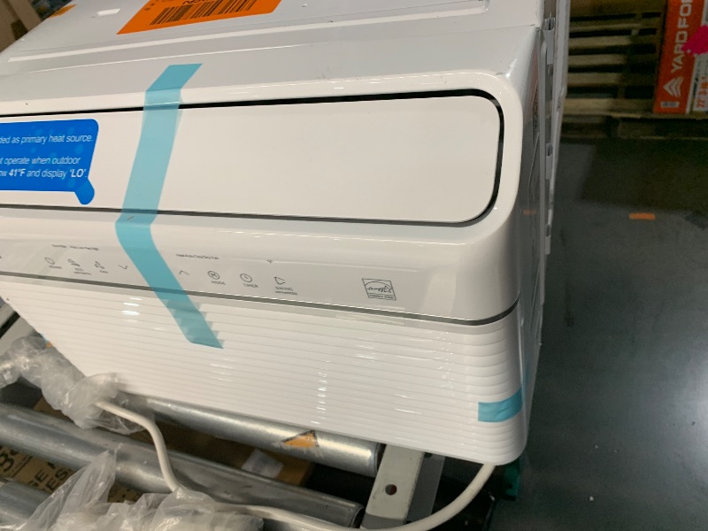 Photo 1 of Midea 8,000 BTU Smart Inverter Air Conditioner Window Unit with Heat and Dehumidifier – Cools up to 350 Sq. Ft., Energy Star Rated, Quiet Operation, Electronic Controls, Remote Control, White