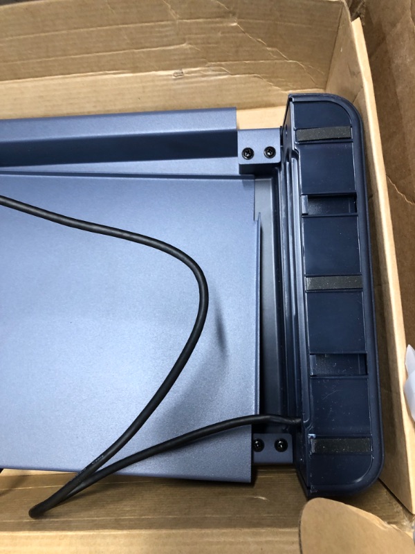 Photo 1 of ***Missing power cord***
Vaydeer All-in-One Dual Monitor Stand Riser 2 Tier USB 3.0 Monitor Stand, Metal Monitor Riser with Hub, Support Fast Charging and Transfer Data, Desk Organizer for PC, iMac?21.4inch