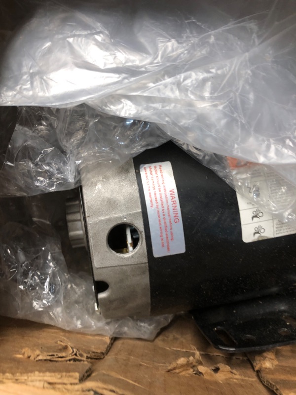 Photo 1 of (PARTS)/SCRAP) (USED/DAMAGED) indmall 5HP Electric Motor 56HZ Frame 3450RPM Single Phase Motor Air Compressor Motor 7/8 Inch Shaft 230V
