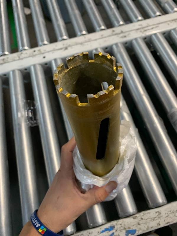 Photo 1 of 2.5" Dry Core Drill Bits for Cured Concrete with Rebar Brick Blonck Masonry etc 12.2in/310mm Drilling Depth?10mm Diamond Segment Height?2 Adapters