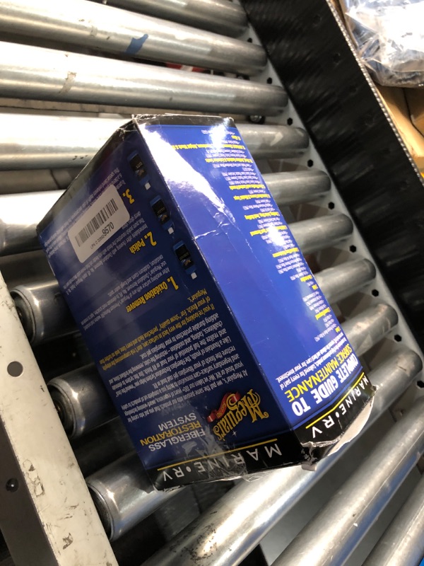 Photo 1 of (incomplete)(missing one bottle) Meguiar's M4965 Marine/RV Fiberglass Restoration System, 3-Piece Marine Fiberglass Repair Kit 