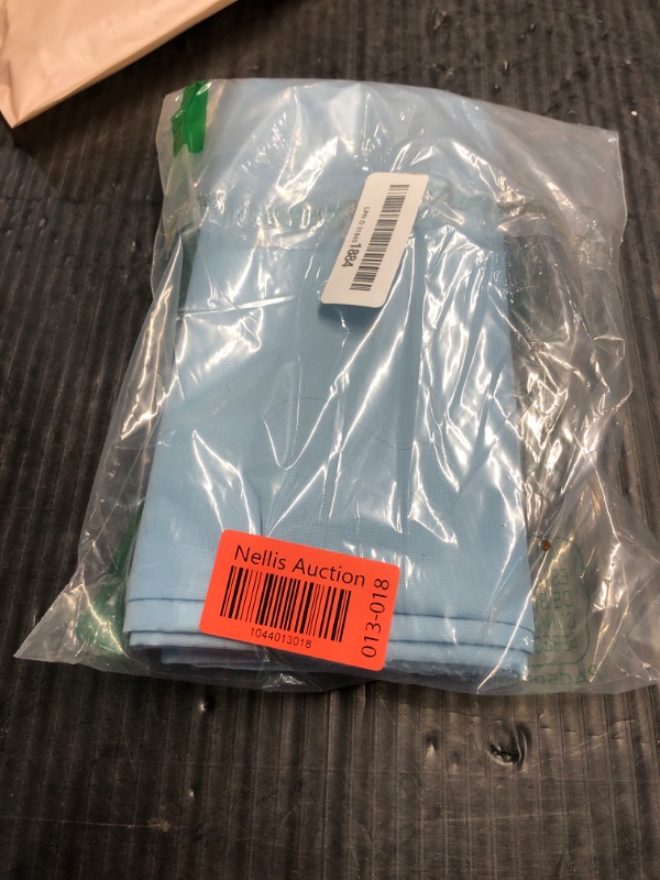 Photo 1 of ***(HEAVILY USED)***
Titanker Fabric Shower Curtain Liner, Baby Blue, Waterproof, Lightweight, Machine Washable, 70 x 72 Inches