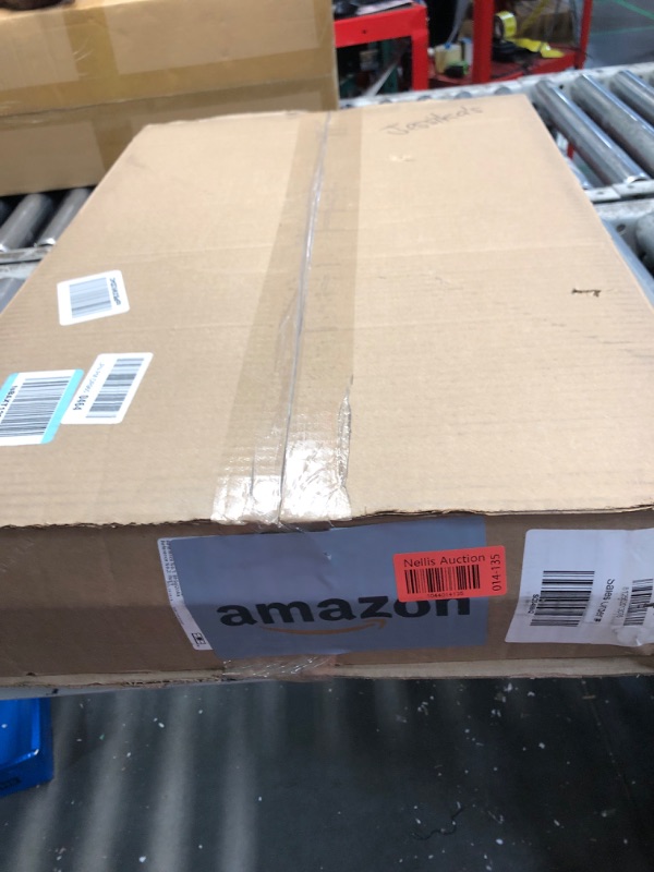 Photo 1 of **PARTS ONLY MISSING SHELVES**
LUXOR LP26-B 26"H AV Cart with Two Shelves, 300 lbs. Capacity, Made of Recycled Molded Plastic, Scratch, Dent, Rust and Stain Resistant