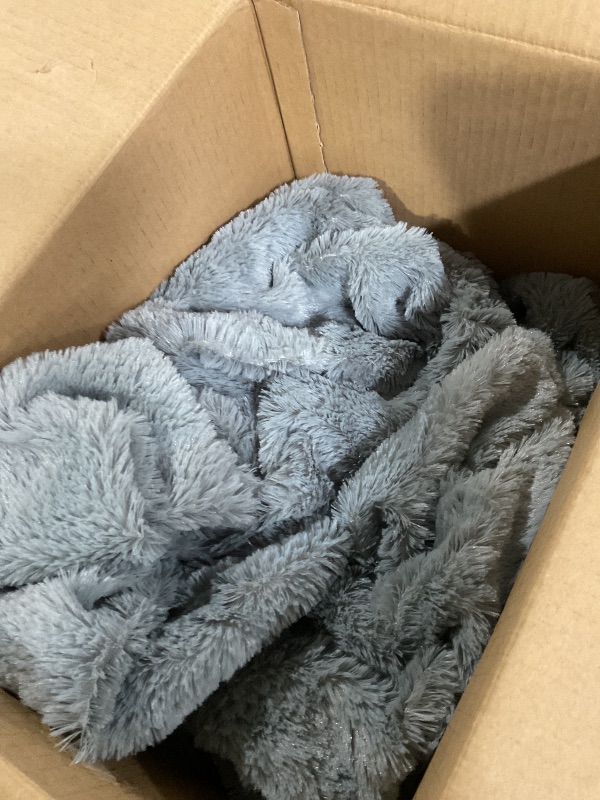 Photo 1 of (Missing inner liner)WFJOPR Bean Bag Chair for Adults Kids Oversize Giant Beanbag Chair Cover Without Filler Round Fluffy Comfortable