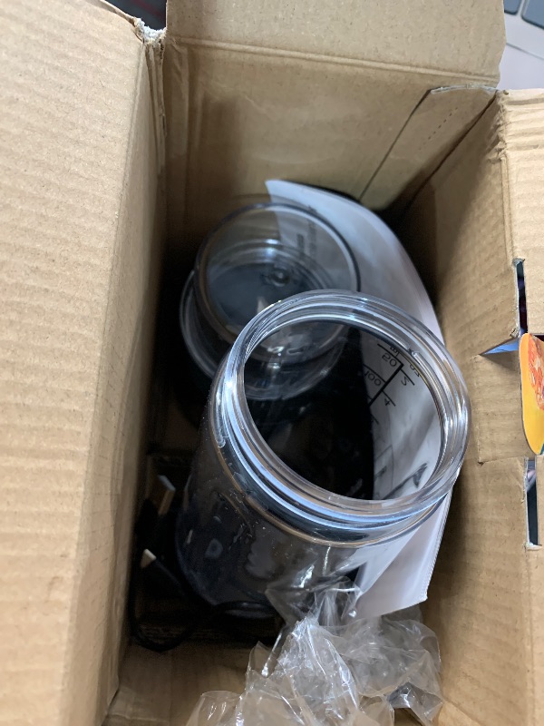 Photo 1 of ***(HEAVILY USED/ SEE NOTES)***
Chefman Cordless Portable Blender for Smoothies and Shakes, BPA-Free 16 oz Blending Jar w/Stainless-Steel Blades, USB-C Rechargeable with Color-Changing LEDs, Dishwasher-Safe Accessories - Black