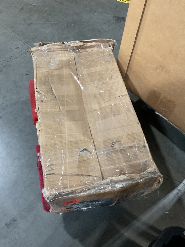 Photo 1 of **PARTS ONLY, PARTIAL SET BOX 1 OF ONLY, SOME PIECES ARE BROKEN****
Modway EEI-6639-BLK-OAK Nolan Tall Arched Storage Display Cabinet, Black Oak