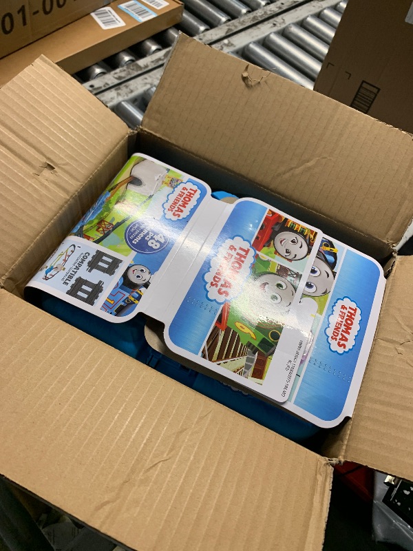 Photo 1 of ?Thomas & Friends Toy Train Tracks Set, Connect & Build Bucket, 34-Piece Expansion Pack for Diecast & Motorized Trains, Kids Ages 3+ Years