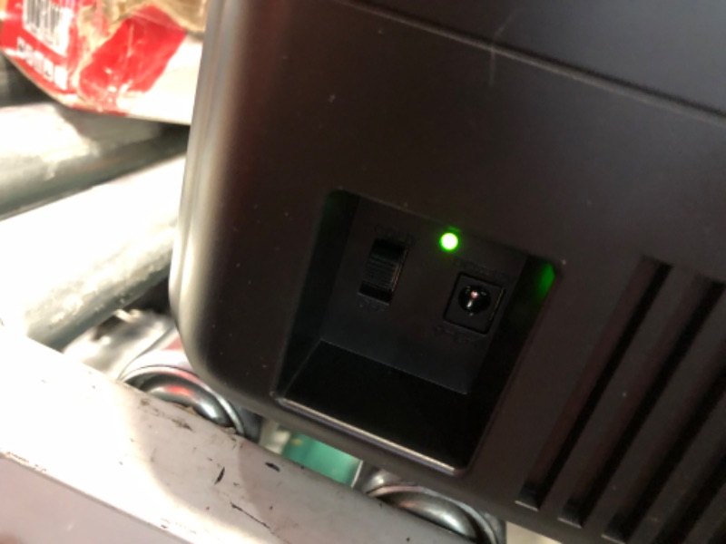 Photo 1 of ***USED - POWERS ON - UNABLE TO TEST FURTHER***
Frigidaire Portable 10L, 15-can Mini Fridge Brushed Stainless Rugged Refrigerator, EFMIS188-SS