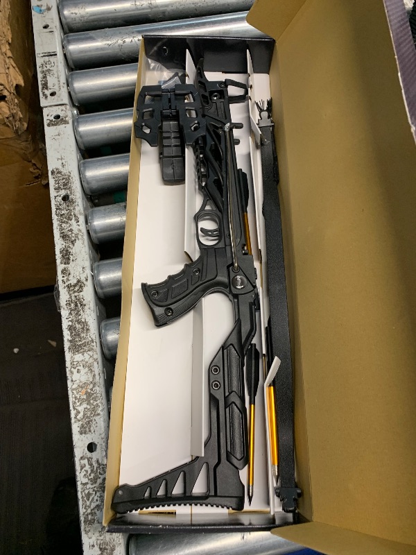 Photo 1 of ***(NO RETURNS OR REFUNDS/ FOR PARTS ONLY/ MAJOR DAMAGE)***
MTech USA Pistol Crossbow with Shoulder Stock
