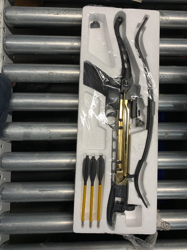 Photo 1 of (PARTS) (MAIN PART IS BROKEN) Cobra System Self Cocking Pistol Tactical Crossbow, 80-Pound