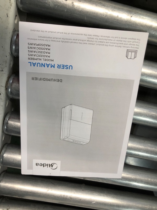 Photo 1 of ***DAMAGED - CRACKED - UNABLE TO TEST - SEE PICTURES***
Midea 3,000 Sq. Ft. Energy Star Certified Dehumidifier With Reusable Air Filter 35 Pint - Ideal For Basements, Large & Medium Sized Rooms, And Bathrooms (White)