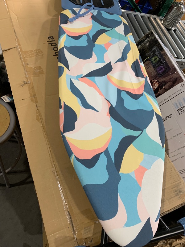 Photo 1 of (legs are damaged) KINGBOARD Ironing Board(45 x 15 in) 7 Height Options, Metal Panel Foldable Iron Board with Rest