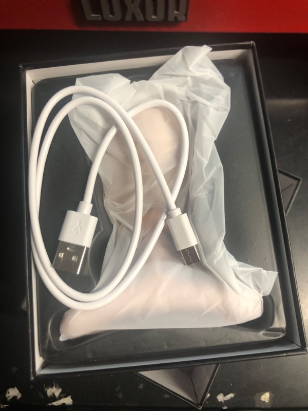 Photo 1 of ***(NO RETURNS OR REFUNDS/ FOR PARTS ONLY/ NON FUNCTIONAL)***
ELISHINE Light Based Face-Neck-Massager - 7 Color Portable Facial Massager for Skin Care, Rose Gold