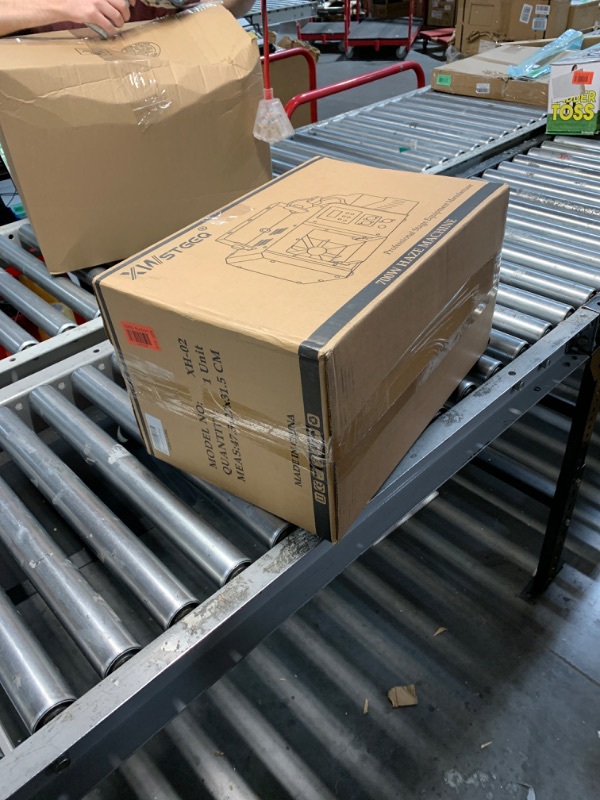 Photo 1 of (Used)Haze Machine, 700W Continuous Output Fog Machine with Wireless Remote and DMX, Enhances Light Shows – Perfect for Stage, Parties, DJ, Halloween, and Clubs
